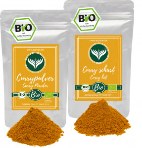 Organic Currypowder mild (250 grams)